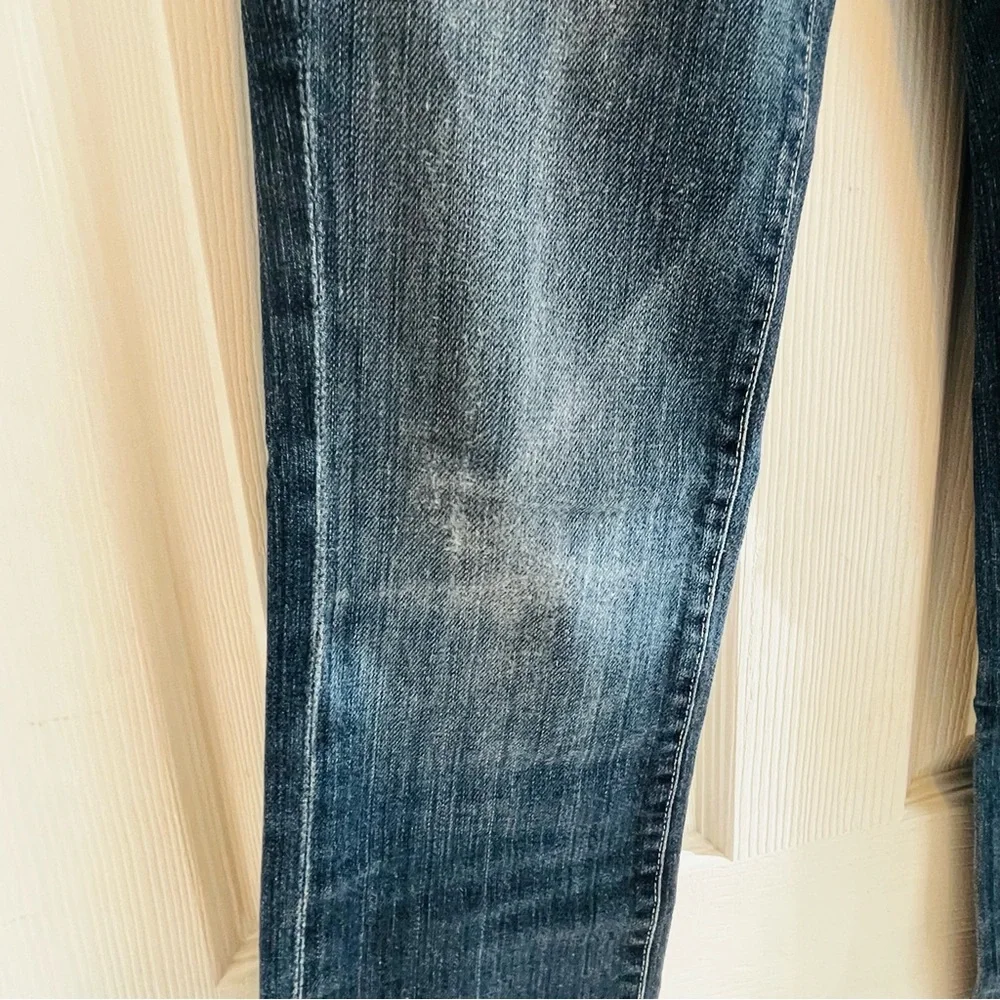 7 For All Mankind Dark Blue Women's Jeans Size 28 Straight Classic Capsule Denim - Picture 7 of 10